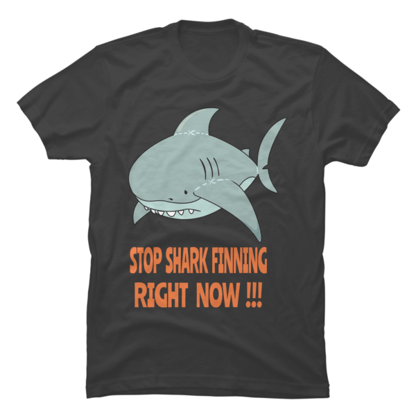 stop shark finning t shirt